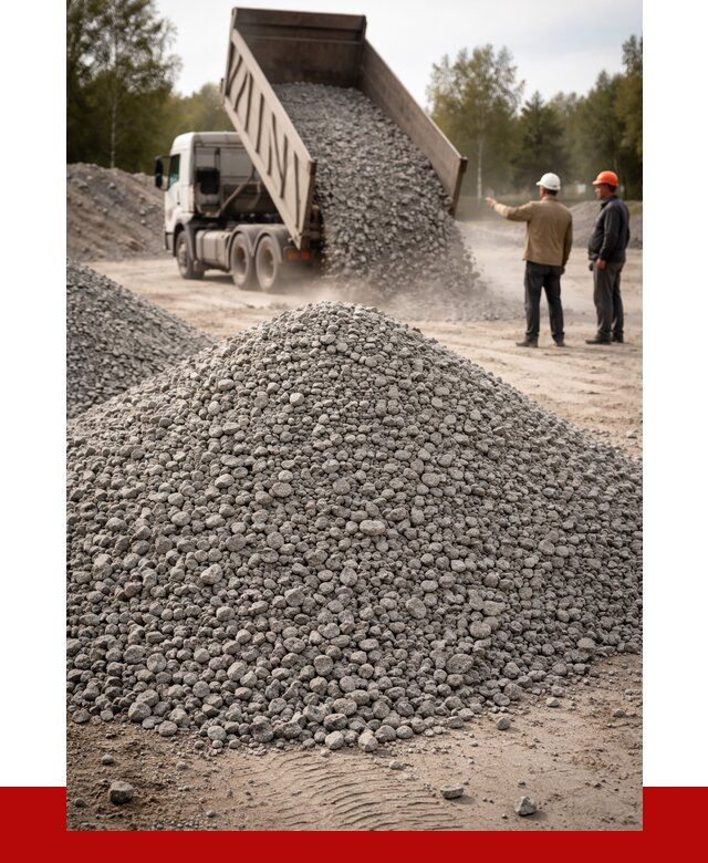 Гранитный щебень фракция 0-5 в Кумертау от 2961 руб ПРОНЕРУДКра