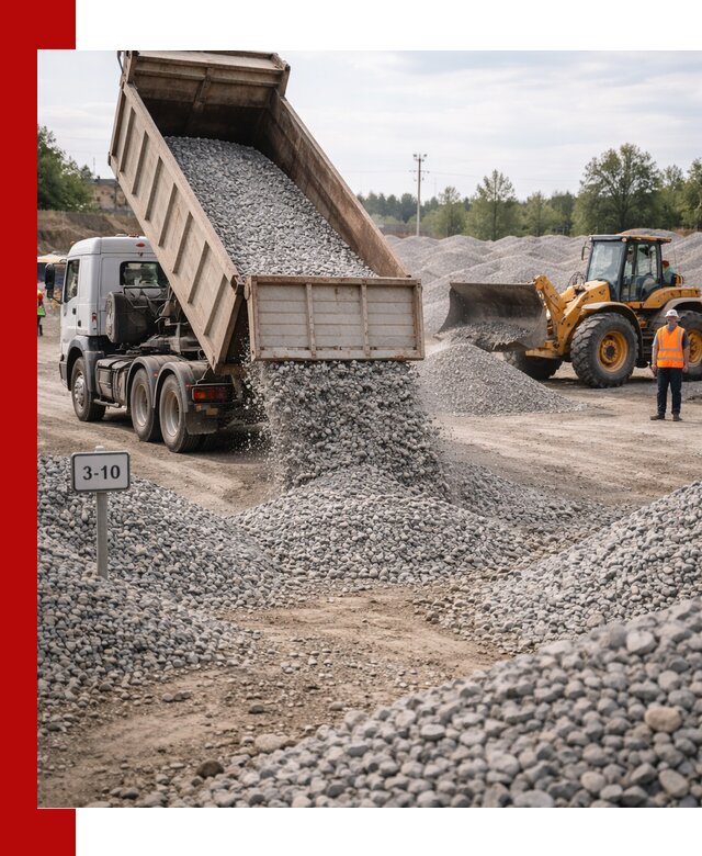 Гранитный щебень фракции 3–10: доставка и продажа в Кумертау
