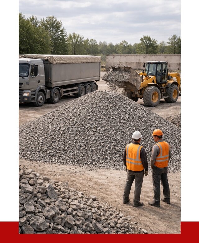 Гранитный щебень фракция 5-20 в Кумертау от 4288 руб | ПРОНЕРУДКра