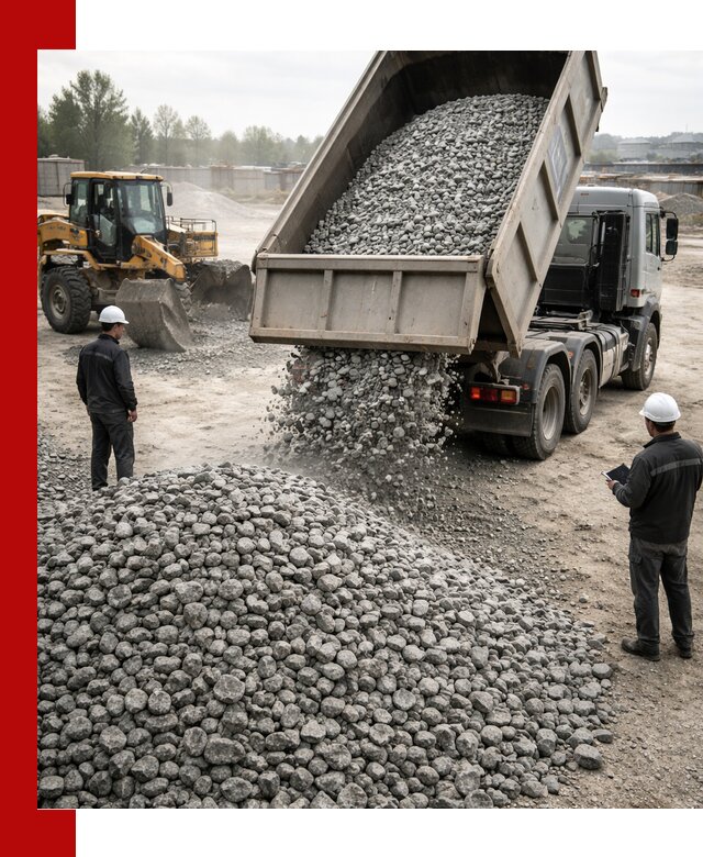 Доставка гранитного щебня фракции 20-40 в Кумертау