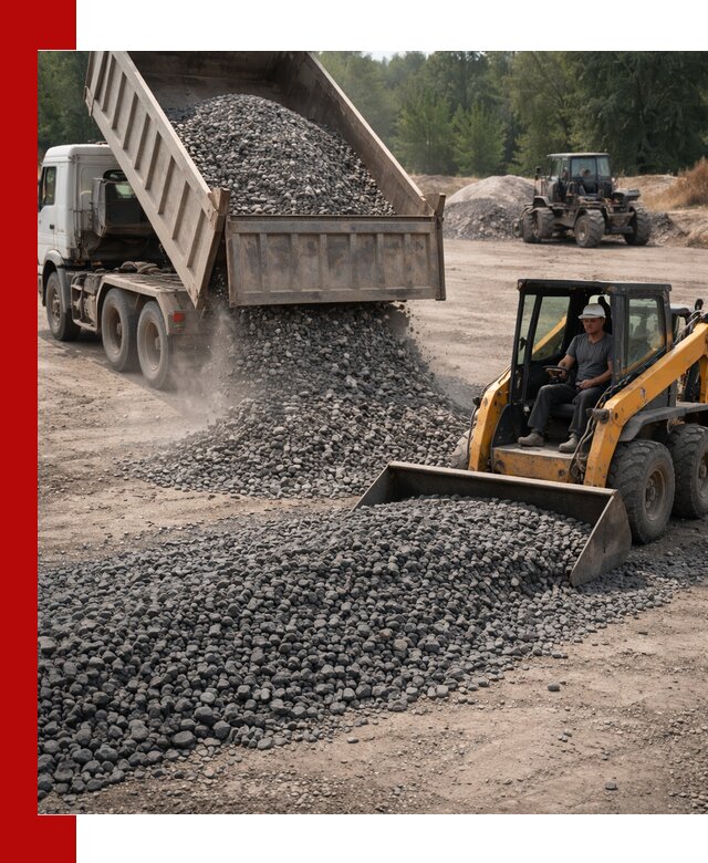 Гранитный щебень фракция 40-70 с доставкой в Кумертау