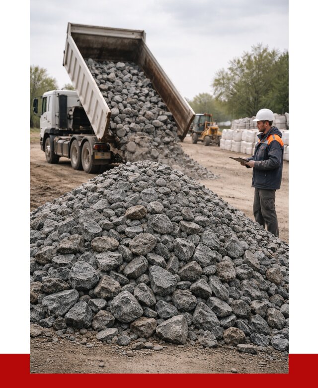 Гранитный щебень фракция 100-200 в Кумертау от 4288 р. ПРОНЕРУДКра