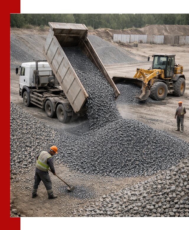Щебень габбро-диабаз фр. 5-20 с доставкой в Кумертау