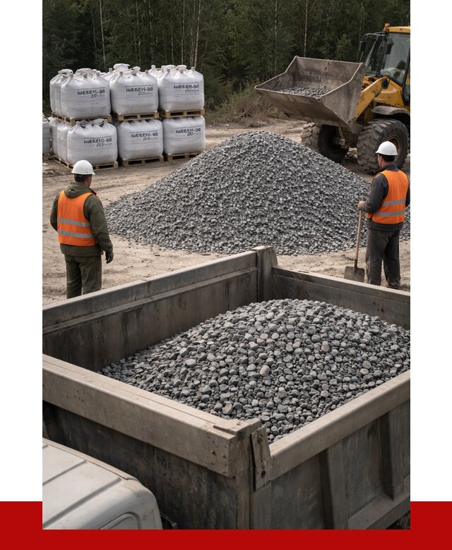 Щебень габбро диабаз 20-40 в Кумертау от 3471 руб. | ПРОНЕРУДКра