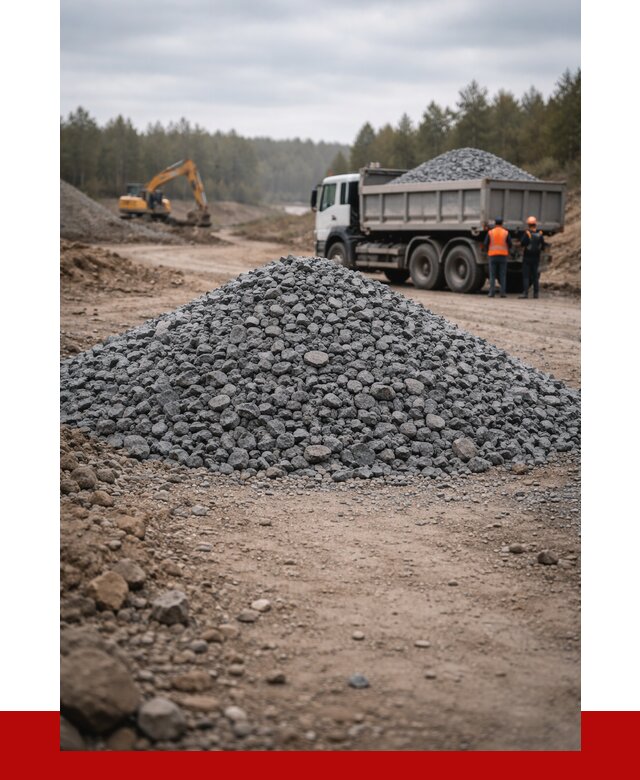 Щебень габбро диабаз фракция 40-70 в Кумертау от 2246 р-ПРОНЕРУДКра