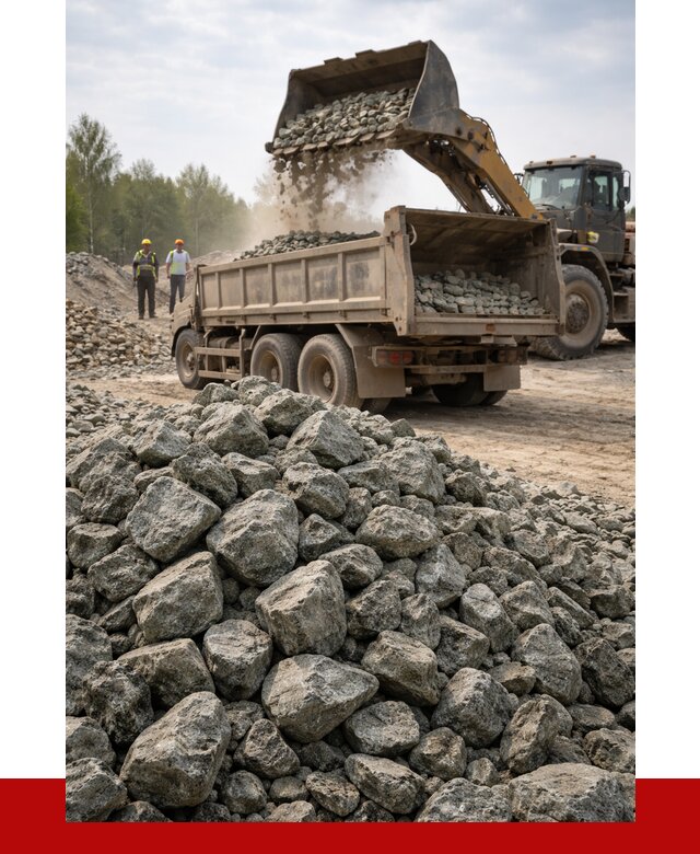 Щебень габбро диабаз фракция 70-150 в Кумертау от 2859 р.|ПРОНЕРУДКра