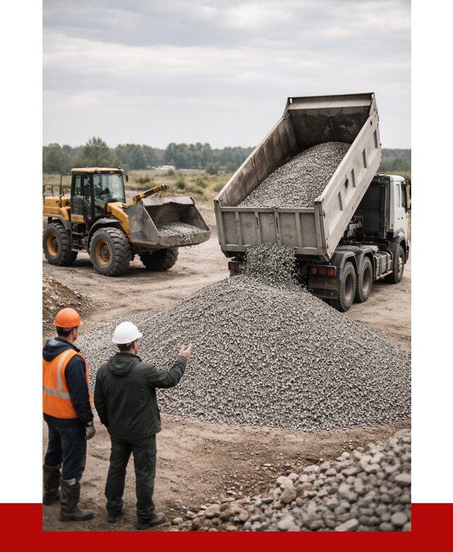 гравийный щебень фракция 3-10 в Кумертау от 3267 р. ПРОНЕРУДКра