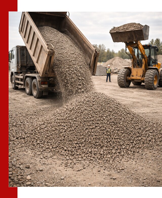 Гравийный щебень фракция 3–10 с доставкой в Кумертау