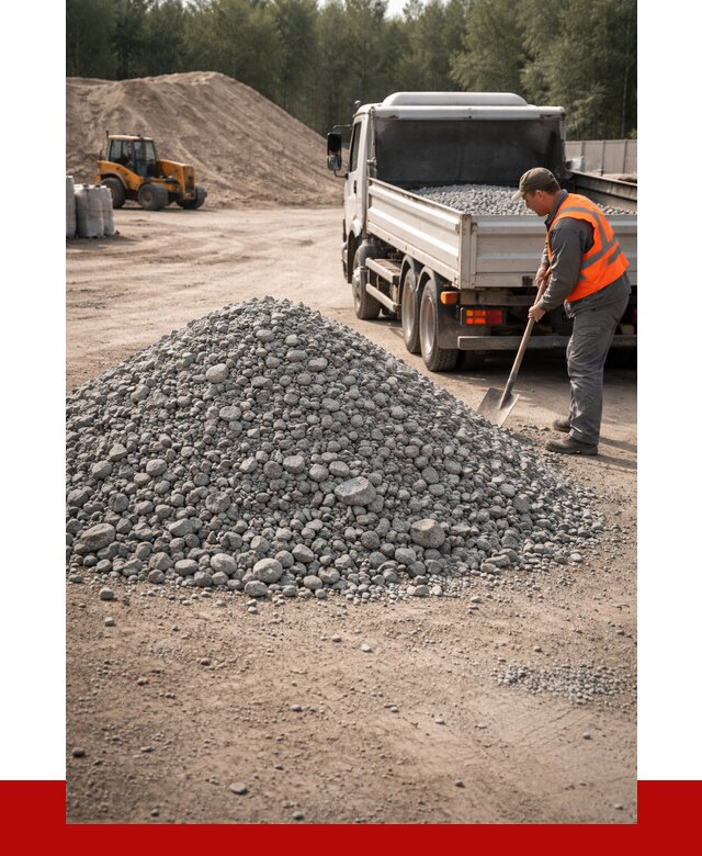 Гравийный щебень фракция 5-10 в Кумертау от 2246 р. | ПРОНЕРУДКра