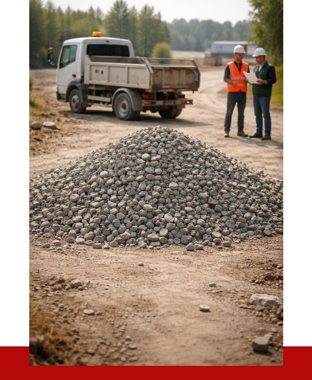 Гравийный щебень фракция 20-40 в Кумертау от 1225 р. | ПРОНЕРУДКра