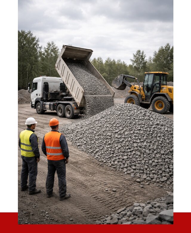 Гравийный щебень фракция 40-70 в Кумертау от 9699р | ПРОНЕРУДКра