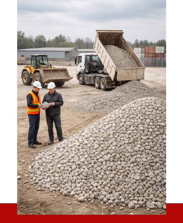 Известняковый щебень в Кумертау от 1429 р. доставка | ПРОНЕРУДКра