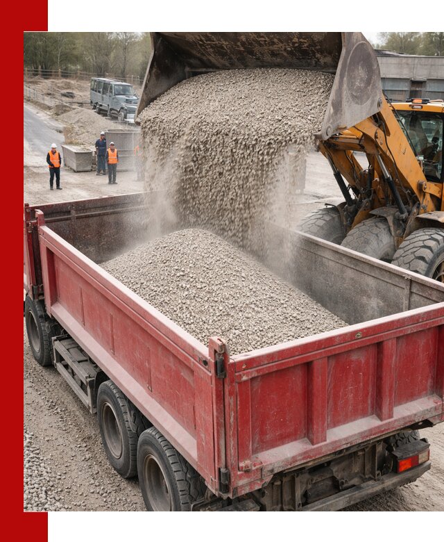 Купить известняковый щебень фракции 0-5 с доставкой в Кумертау