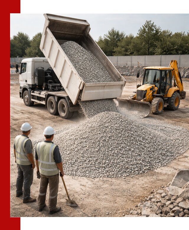 Купить известняковый щебень фракции 5–10 мм с доставкой в Кумертау