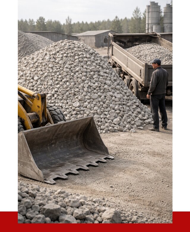 Известняковый щебень фракция 40-70 в Кумертау от 4288 р. | ПРОНЕРУДКра