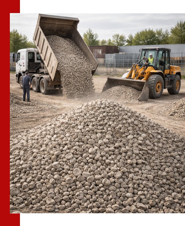 Доломитовый щебень фракции 20–41 с доставкой в Кумертау