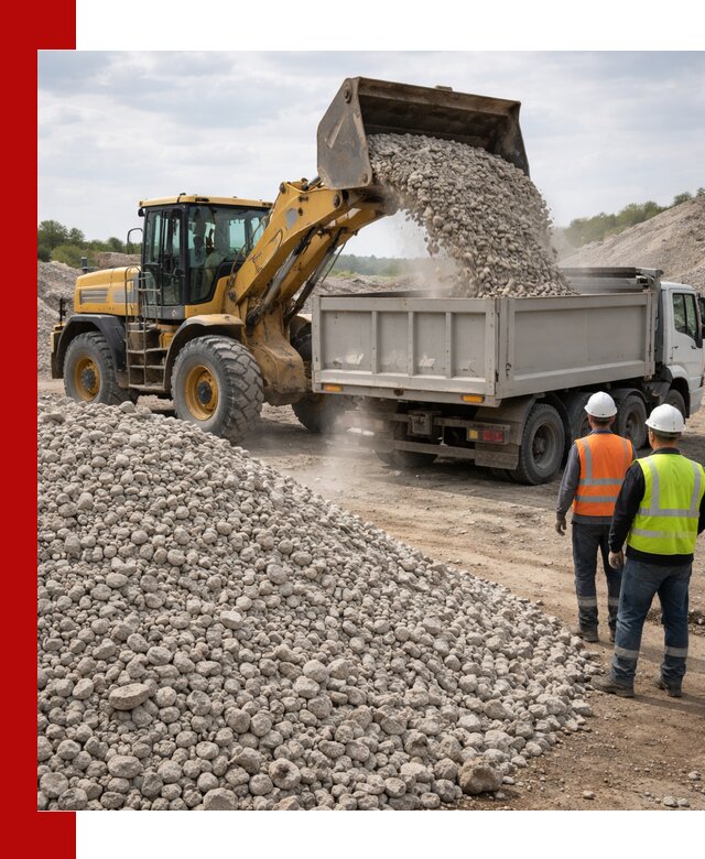 Доломитовый щебень фракция 40–71 доставка и продажа в Кумертау