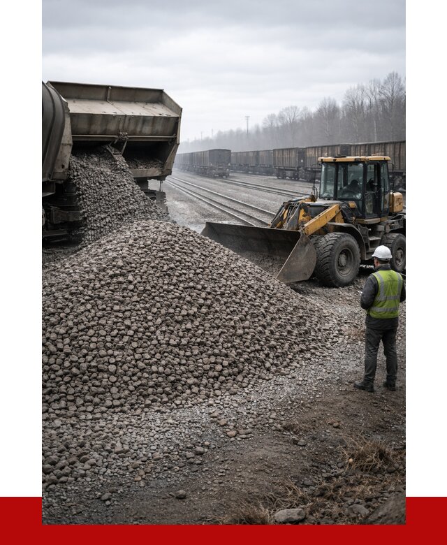 Купить железнодорожный щебень в Кумертау от 2859 р. | ПРОНЕРУДКра
