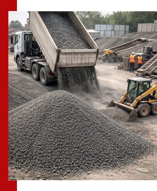 Вторичный щебень фракция 0–5 с доставкой в Кумертау