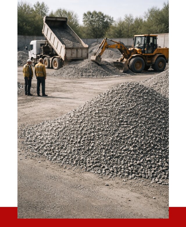 Вторичный щебень фр. 5-20 в Кумертау от 1633 р. - ПРОНЕРУДКра