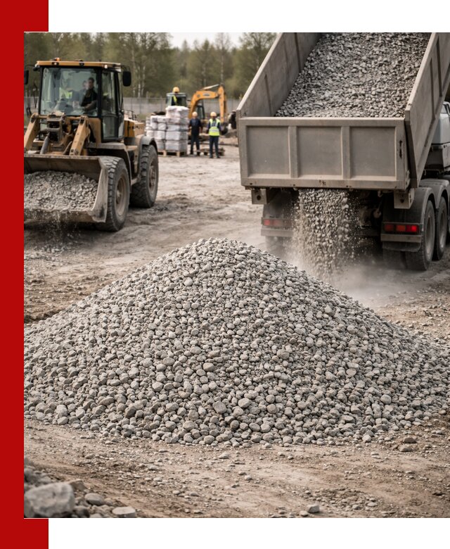 Вторичный щебень фракции 5-20 в Кумертау — доставка и продажа крупнотоннажно