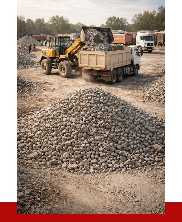 Вторичный щебень фракция 40-70 в Кумертау от 1776 р, ПРОНЕРУДКра