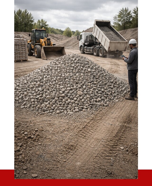 Купить бетонный щебень в Кумертау, от 3267 р. ПРОНЕРУДКра