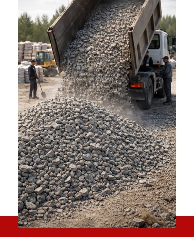 Бетонный щебень фракция 40-70 в Кумертау от 1838 р. ПРОНЕРУДКра