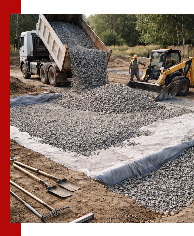 Щебень для фундамента с доставкой в Кумертау