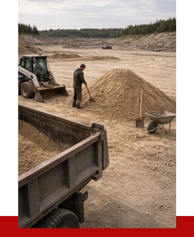 Карьерный песок среднезернистый в Кумертау, от 2246 р. ПРОНЕРУДКра