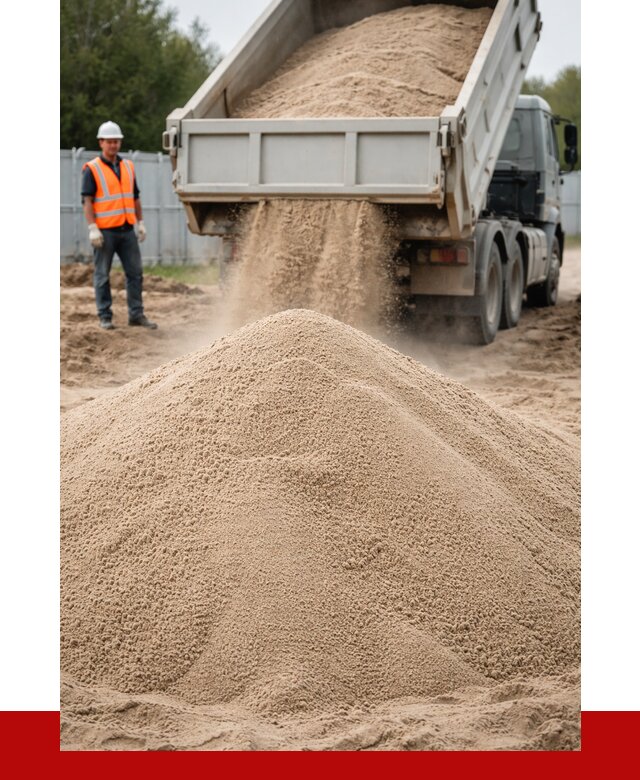 Купить сеяный песок с доставкой в Кумертау от 2246 р ПРОНЕРУДКра