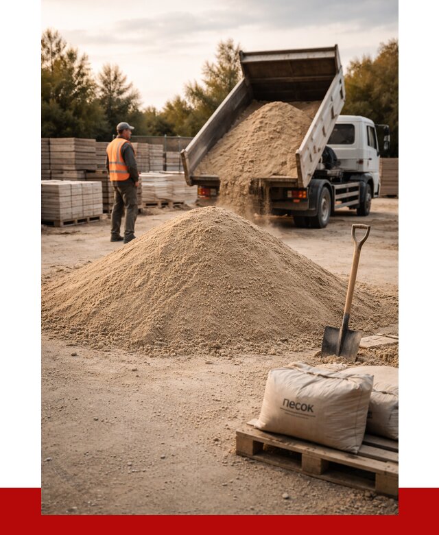 Купить сухой песок в Кумертау с доставкой от 2450 р. | ПРОНЕРУДКра