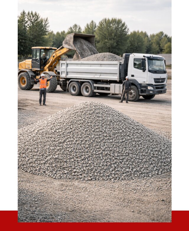 Купить мытый гравий в Кумертау от 3573 р, доставка ПРОНЕРУДКра