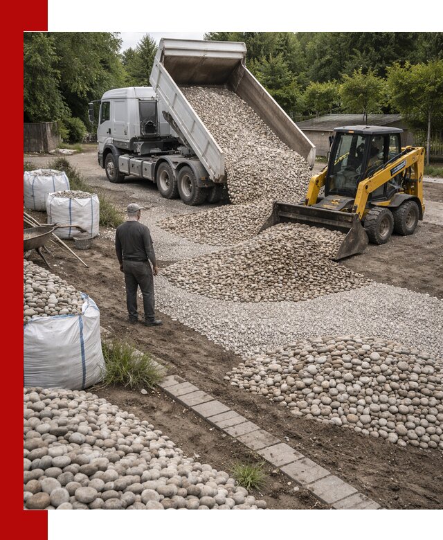 Доставка морской гальки оптом и в розницу в Кумертау