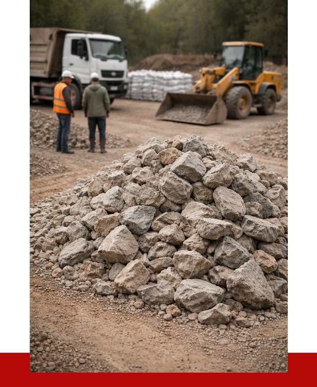 Купить бутовый камень с доставкой в Кумертау от 2348 р. | ПРОНЕРУДКра