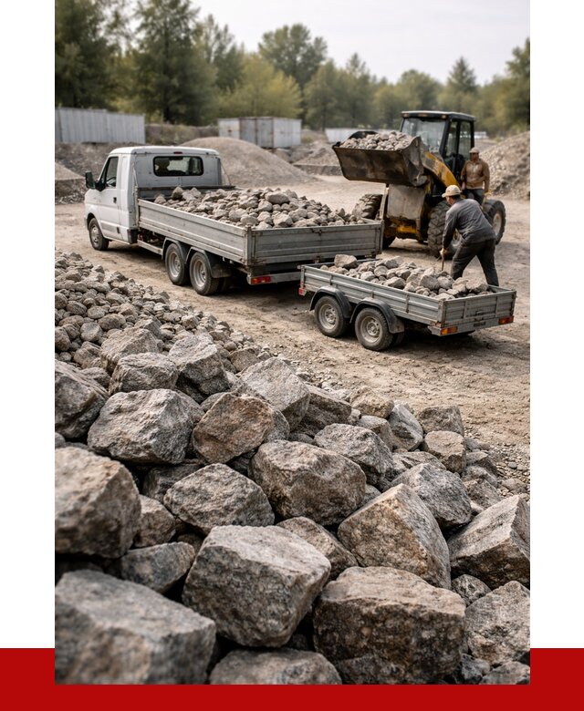 Купить бутовый камень гранитный в Кумертау от 2859 р. | ПРОНЕРУДКра