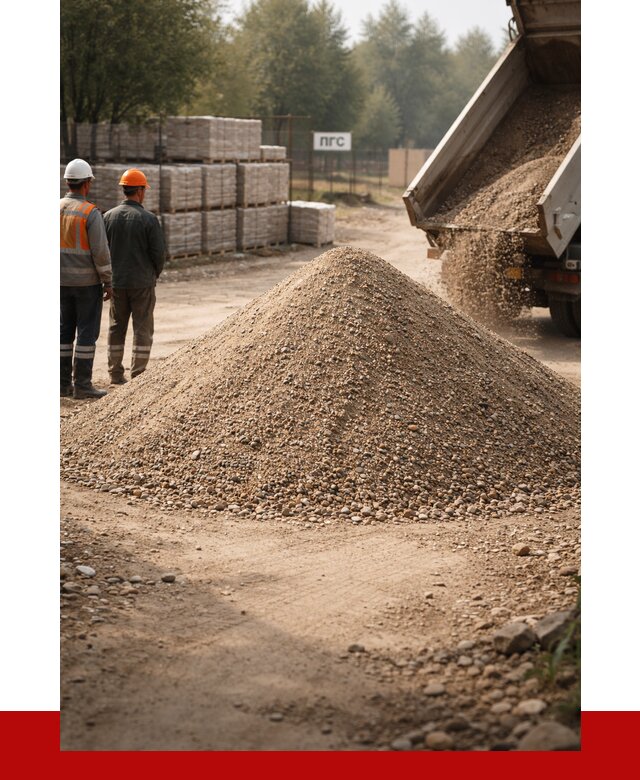 ПГС С1 с доставкой в Кумертау от 2859 р. за куб | ПРОНЕРУДКра