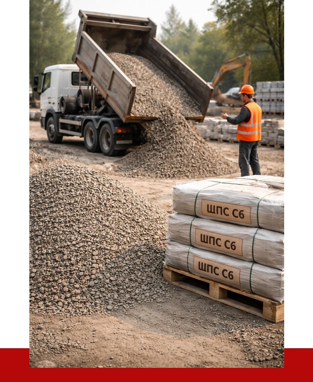 ЩПС С6 в Кумертау с доставкой от 2246 р. за куб | ПРОНЕРУДКра