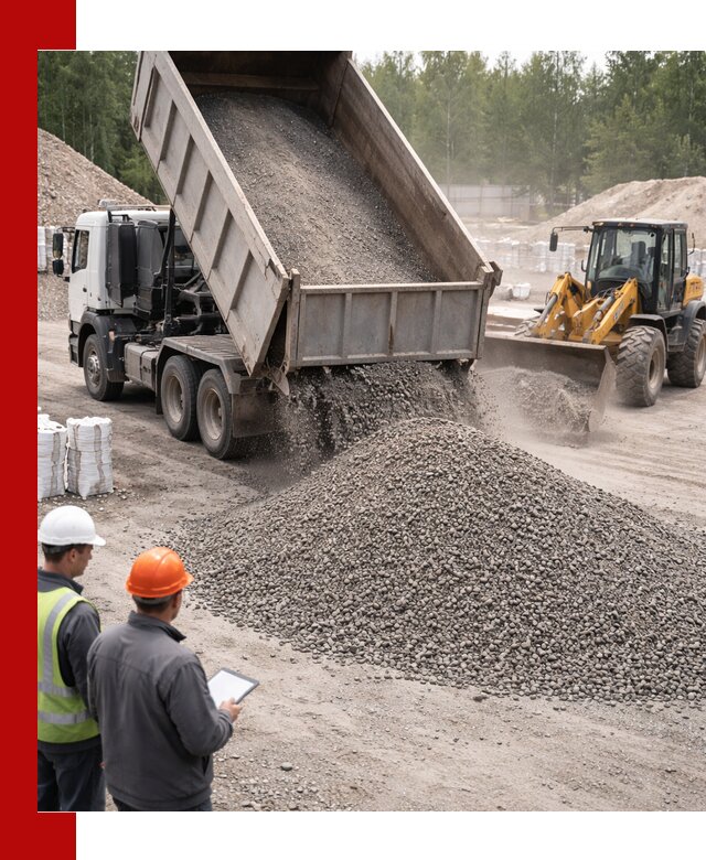 Доставка и продажа гранитного отсева 0-10 в Кумертау