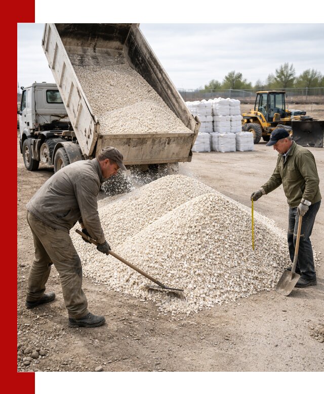 Мраморная крошка с доставкой и разгрузкой в Кумертау