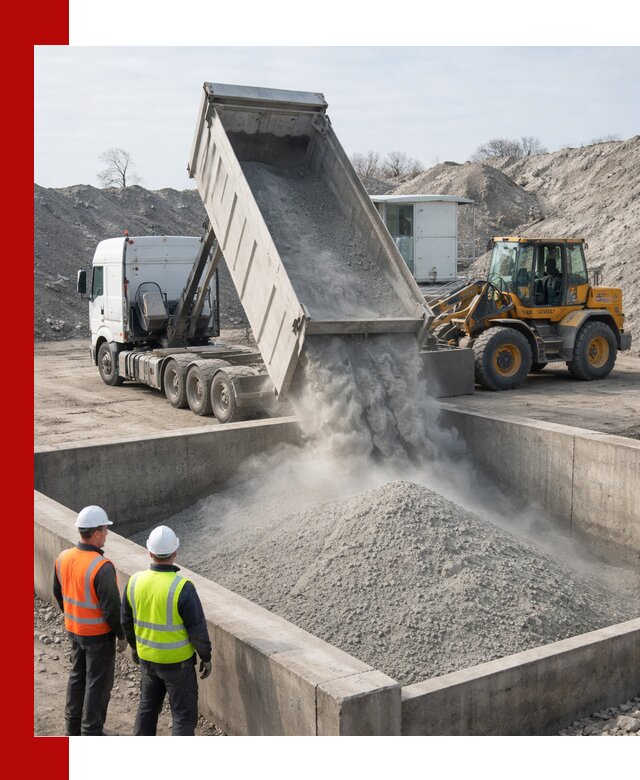 Доставка цемента навалом в Кумертау крупными партиями