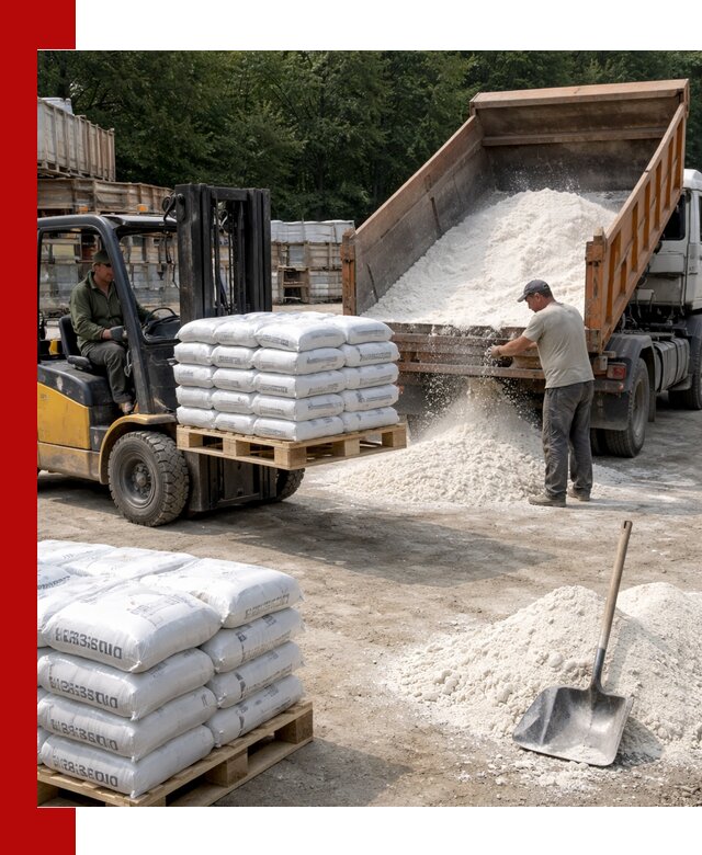 Доставка строительной извести оптом и в розницу в Кумертау