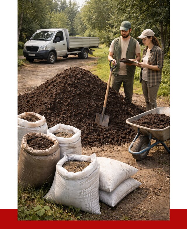 Купить грунт с доставкой в Кумертау от 4594 р. за м3 | ПРОНЕРУДКра