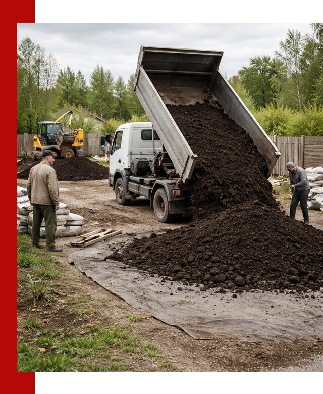 Доставка качественного почвогрунта в Кумертау оптом и в розницу