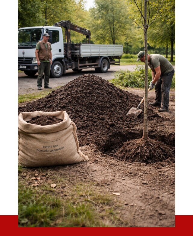 Грунт для посадки деревьев в Кумертау от 1225 р. | ПРОНЕРУДКра
