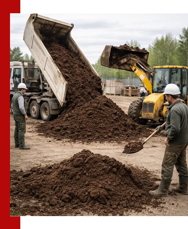Доставка торфа оптом и в мешках в Кумертау