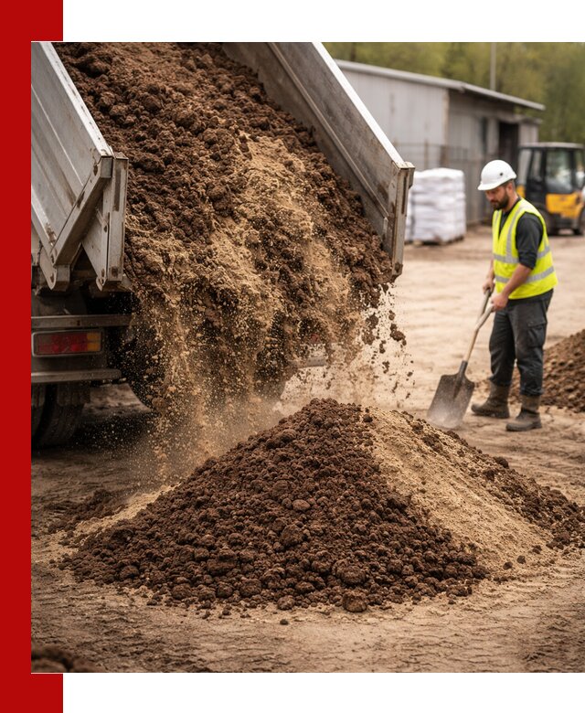 Доставка торфо-песчаной смеси в Кумертау для строительства и озеленения