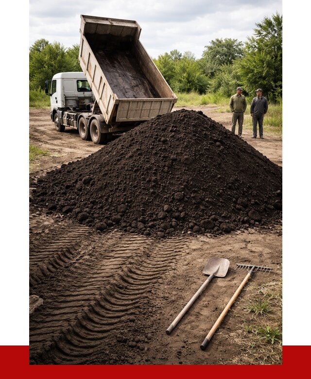 Купить чернозем навалом в Кумертау от 1225 р. за куб | ПРОНЕРУДКра