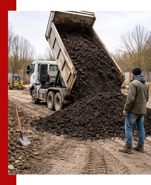 Доставка чернозема навалом в Кумертау быстро и выгодно