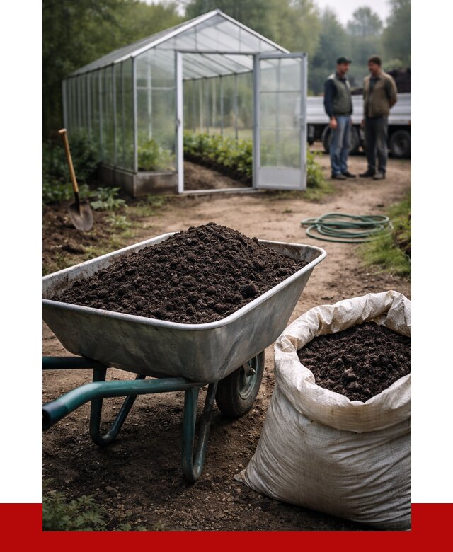 Чернозем для теплицы в Кумертау с доставкой от 1531 р. | ПРОНЕРУДКра